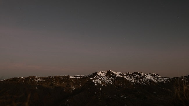 circuit cantal en fourgon nuit montagne