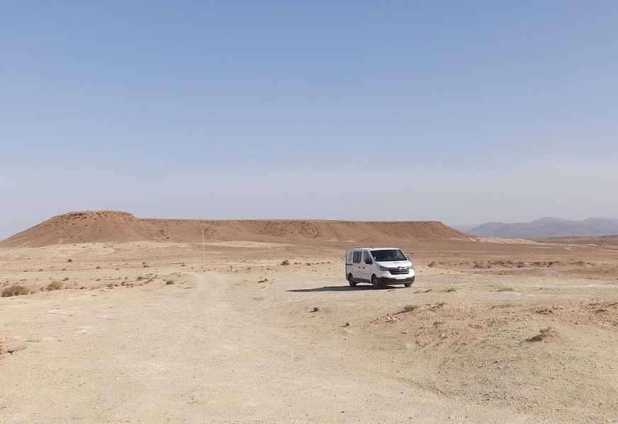camping car maroc