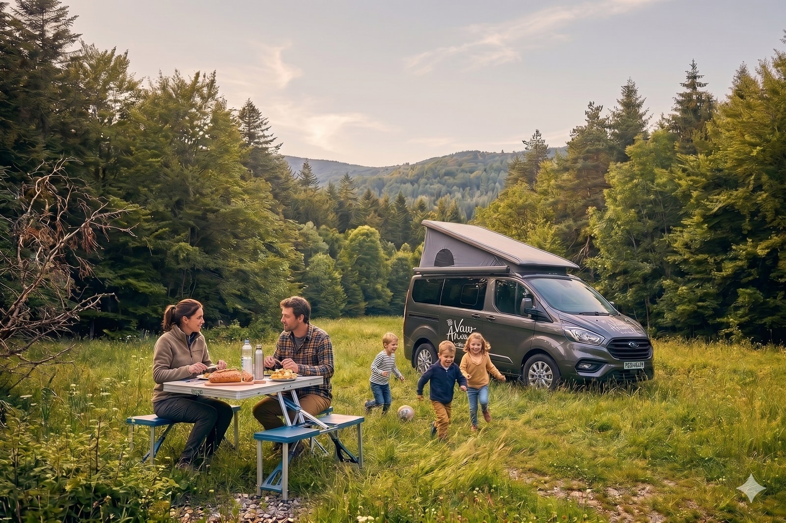 location van ford nugget westfalia L2
