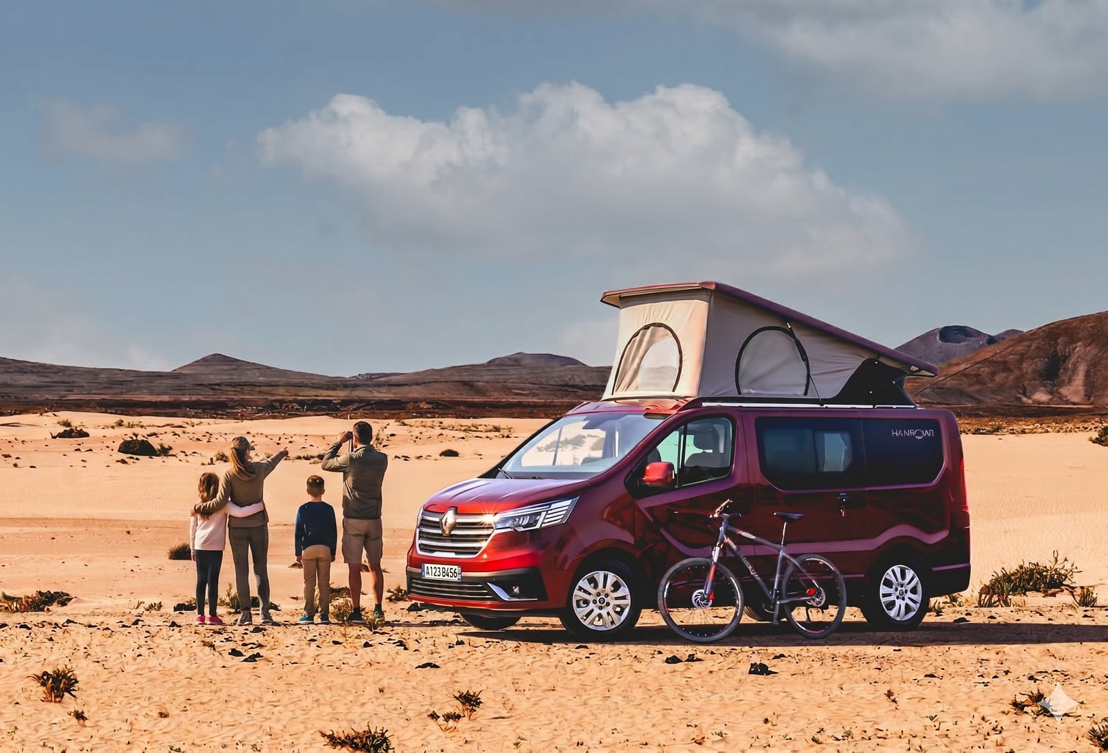 Location van renault trafic hanroad trek 4