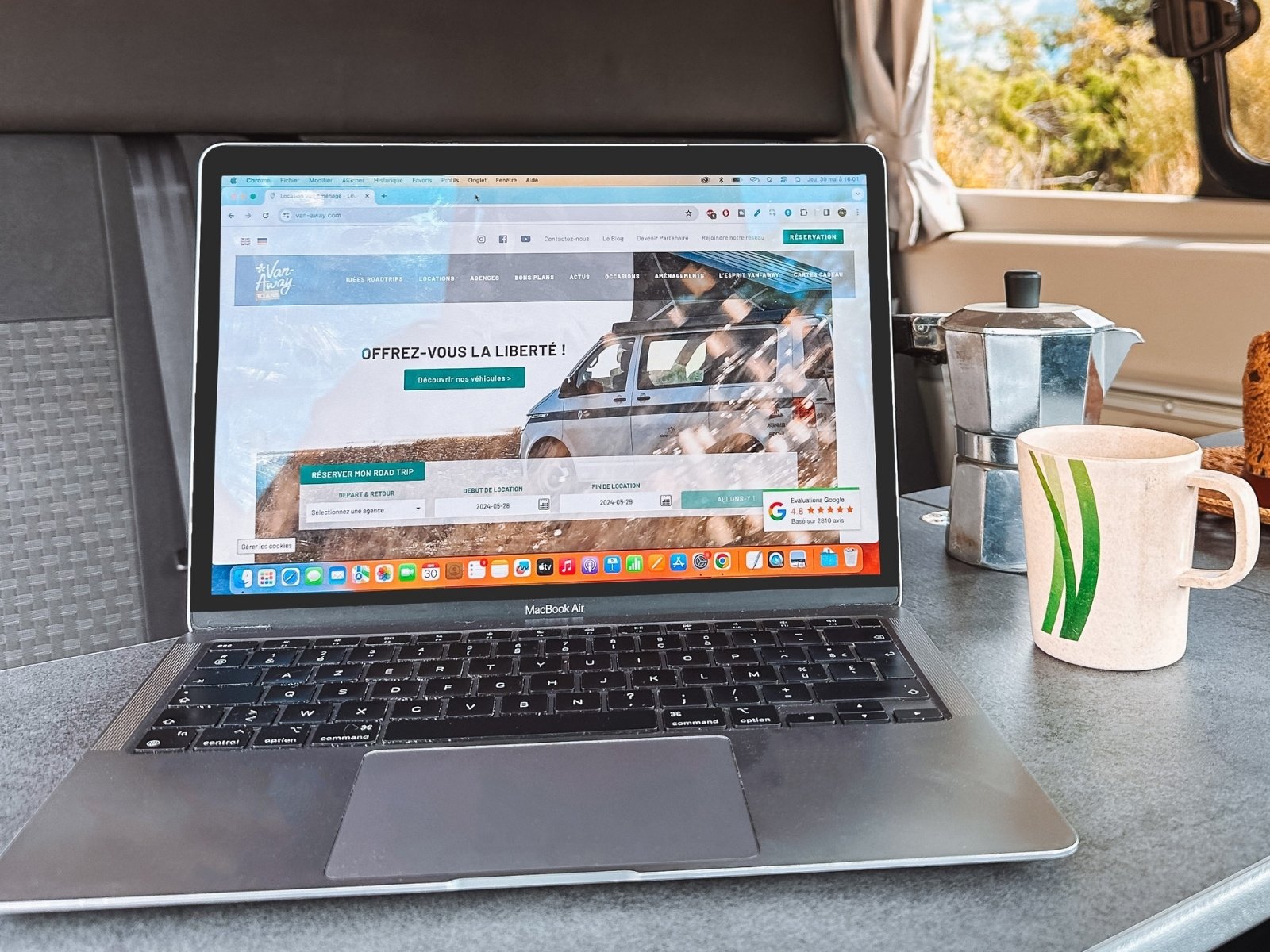 ordinateur portable site van away