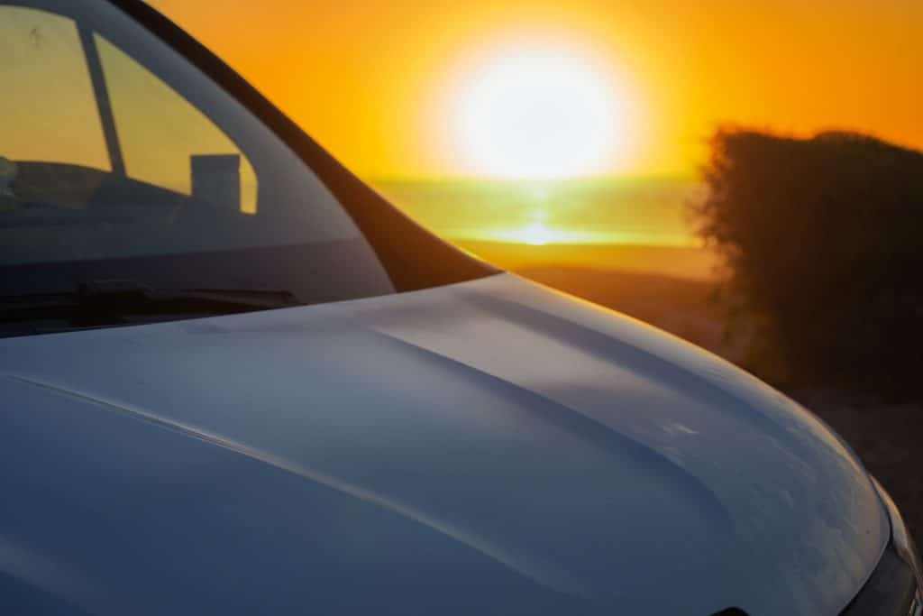 van amenage profil maroc sunset plage