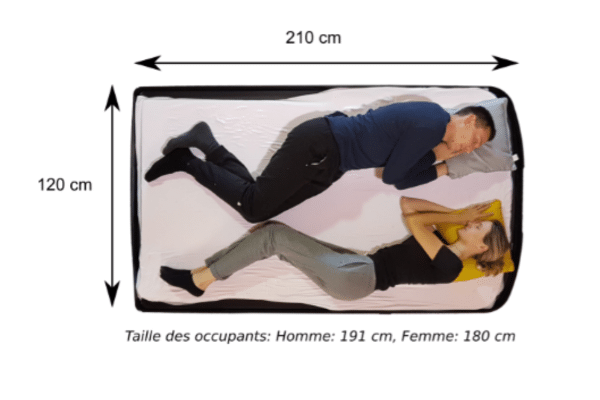 tente de toit naitup duo