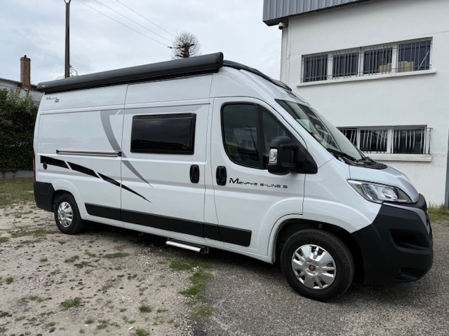 fourgon mc louis menfys s line sur base fiat ducato avec toit relevable 140ch