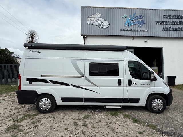 fourgon mc louis menfys s line sur base fiat ducato avec toit relevable 140ch